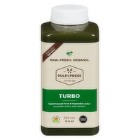 Pulp & Press - Cold Pressed Juice Turbo Organic, 355 Millilitre