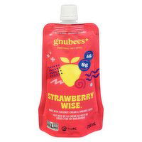 GnuBees Plus - Strawberry Wise Fruit Shake, 250 Millilitre
