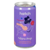 hatch - Nitro Pop - Cold Brew Coffee, 220 Millilitre