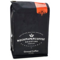 PaperRockCoffee - Ground Coffee - 100% Colombian Dark Roast, 454 Gram
