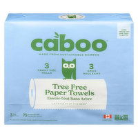 Caboo - Paper Towels, 3 Each