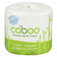 Caboo - Bath Tissue 500 Sheets, 1 Each