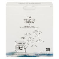 The Unscented Company - Laundry Tabs Biodegradable, 35 Each