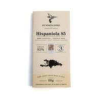 Hummingbird Chocolate - Hispaniola 85% Dark, 60 Gram