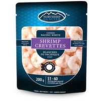 Northern Glacier - Ckd White Shrimp 51-60, 200 Gram