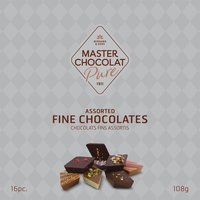 Bernard & Sons - Master Chocolat Pure - Assorted Fine Chocolates, 16 Each