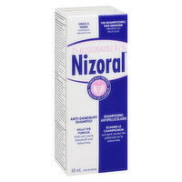 Nizoral - Anti Dandruff Shampoo, 60 Millilitre