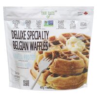 True Taste Cafe - Vanilla Protein Belgian Waffles, 450 Gram