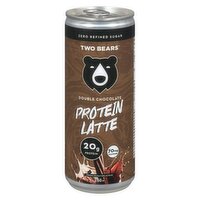TWO BEARS - Protein Latte Chocolate Rtd, 250 Millilitre