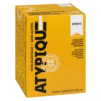 Atypiuqe - Gin and Tonic Non-Alcoholic, 355 Millilitre