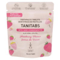 Tanit - Tanitabs Toothpaste Strawberry, 62 Each