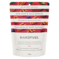 Handfuel - Raw Nuts & Wild Berries, 150 Gram