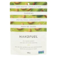 Handfuel - Spicy Dill Pickled Cashews, 120 Gram