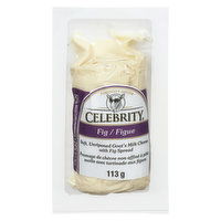 Celebrity - Goats Milk Cheese Fig, 113 Gram