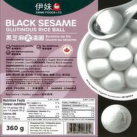 EMME - Black Sesame Glutinous Rice Ball, 360 Gram