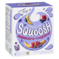 Kids Gourmet - Organic Squoosh - Squabble Berry, 4 Each