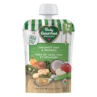 Baby Gourmet - Organic Baby Food - Coconut Kiwi Mangosteen Quinoa, 128 Millilitre