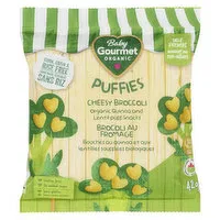 Baby Grourmet - Organic Puffies Cheesy Broccoli, 42 Gram