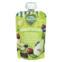 Baby Gourmet - Smoothie Pear Spinach Cherry Chia, 113 Millilitre