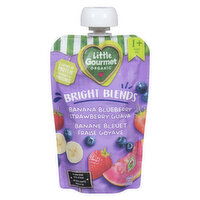 Baby Gourmet - Smoothie Banana Blueberry Strawberry Guava, 113 Millilitre