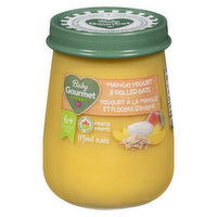 Baby Gourmet - Puree Mango Yogurt & Rolled Oats, 113 Millilitre