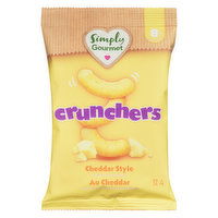 Simply Gourmet - Crunchers Cheddar Style, 32 Gram