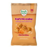 Simply Gourmet - Mini Oat Bites Carrot Cake, 36 Gram