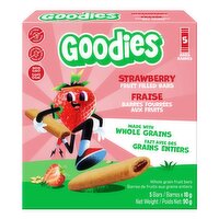 Goodies - Strawberry Fruit Filled Bars, 90 Gram