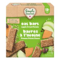 Simply Gourmet - Apple Sweet Potato Oat Bar, 90 Gram