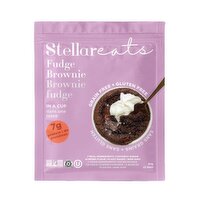 Stellar Eats - Fudge Brownie In A Cup, Gluten Free, 61 Gram