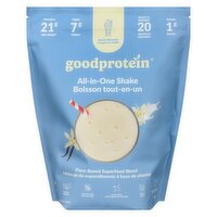 goodprotein - All-In-One Shake Plant-Based Vanilla Milkshake, 880 Gram