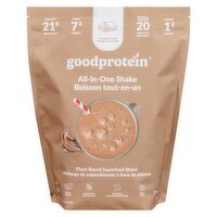 goodprotein - All-In-One Shake Plant-Based Chocolate Fudge, 880 Gram