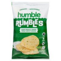 Humble Rumbles - Sour Cream and Onion, 135 Gram