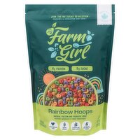Farm Girl - Cereal Rainbow Hoops, 280 Gram