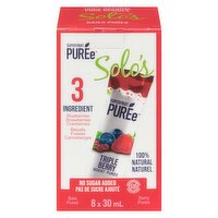 Superfruit Puree - Solo's Triple Berry, 240 Millilitre