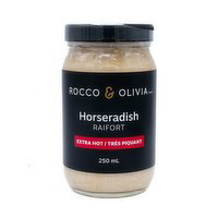 Rocco & Olivia - Extra Hot Horseradish, 250 Millilitre