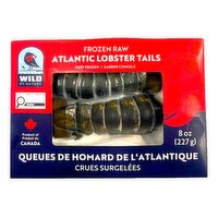 WILD BY NATURE - Frozen Raw Lobster Tails, 2 pcs, 227 Gram