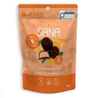 SANA - Dark Chocolatey Orange Bites, 100 Gram