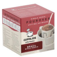 CuppaJoe coffee - Brazil Mina Gerais Single Srve, 144 Gram