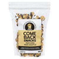 Comeback Snacks - Peanut Butter & Chocolate Caramel Popcorn, 280 Gram