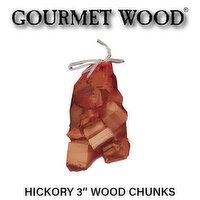 Gourmet Wood - Hickory Chunks, 8 Pound