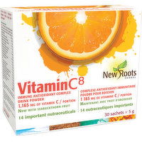 New Roots Herbal - Vitamin C8 Sachets, 30 Each