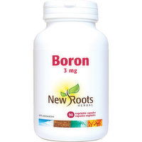 New Roots Herbal - Boron 3mg, 90 Each