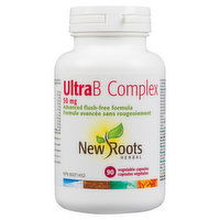 New Roots Herbal - Vitamins Ultra B Complex 50mg, 90 Each