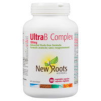 New Roots Herbal - Ultra B Complex 100mg, 180 Each