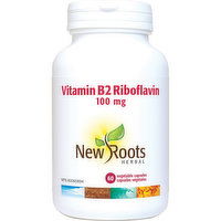 New Roots Herbal - Vitamin B2 100mg, 60 Each