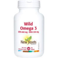 New Roots Herbal - Wild Omega 3, 60 Each