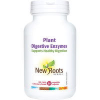 New Roots Herbal - Plant Digestive Enzymes, 60 Each