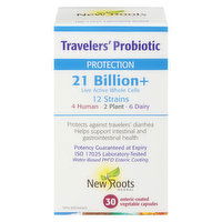 New Roots Herbal - Travelers' Probiotic, 30 Each