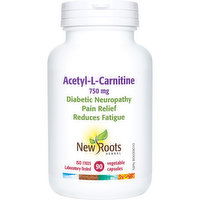 New Roots Herbal - Acetyl-L-Carnitine 750mg, 90 Each